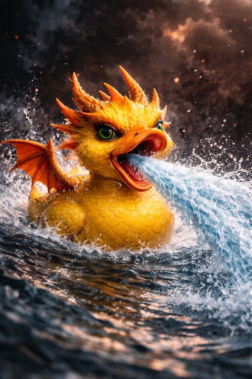 Rubber Duck Dragon